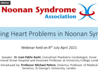 Managing heart problems in Noonan Syndrome