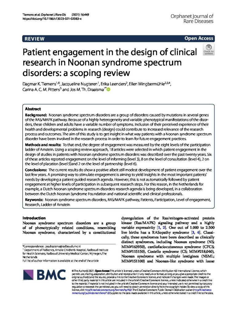 Patient engagement paper