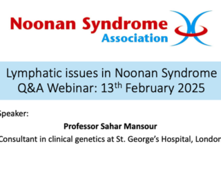 Lymphatic issues in Noonan Syndrome