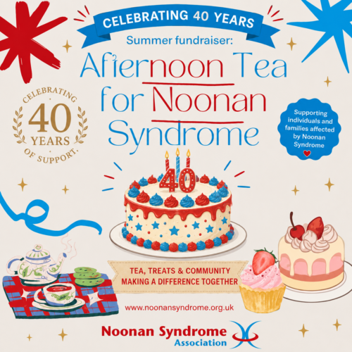 Summer Fundraiser - 40 years of the Noonan Syndrome Association