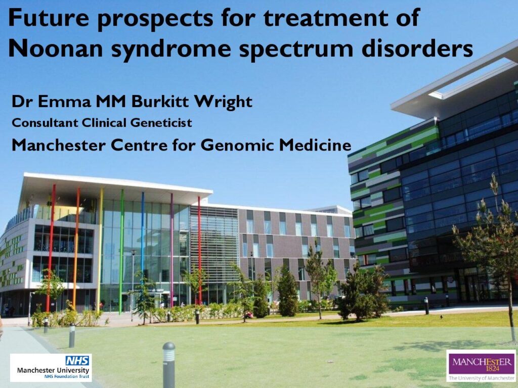 07. Future prospects for the treatment of NS spectrum disorders